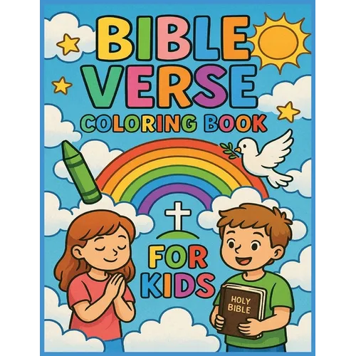 Bible Verse Coloring Book for Kids - Paperback