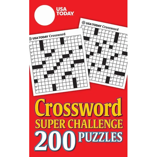 USA Today Crossword Super Challenge: 200 Puzzles - Paperback