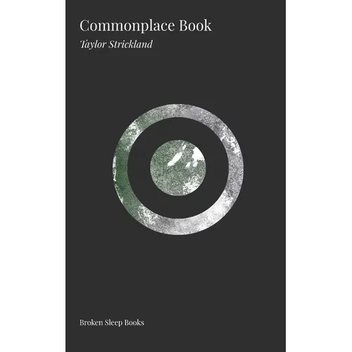 Commonplace Book - Paperback