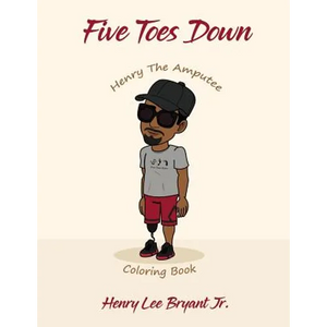 Five Toes Down Henry the Amputee Coloring Book - Paperback