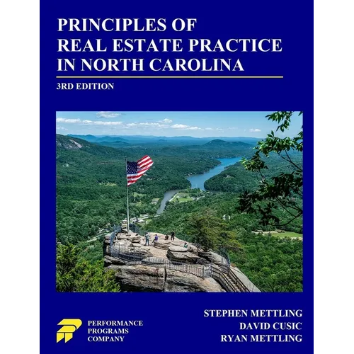 Principles of Real Estate Practice in North Carolina: 3rd Edition - Paperback