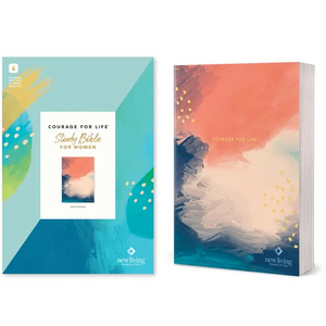 NLT Courage for Life Study Bible for Women, Filament Enabled (Softcover) - Paperback