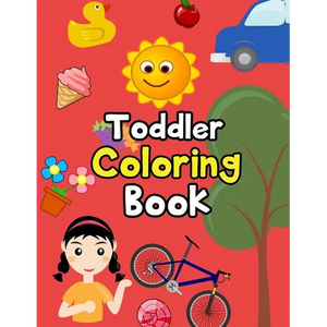 Toddler Coloring Book: Animals Coloring: Children Activity Books for Kids Ages 2-4, 4-8, Boys, Girls, Fun Early Learning, Relaxation for ... - Paperback