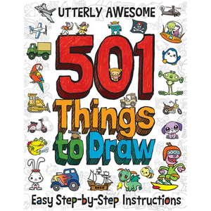 501 Utterly Awesome Things to Draw - Paperback