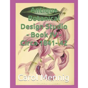Antique Botanical Design Studio - Book IV - Circa 1842 - Paperback