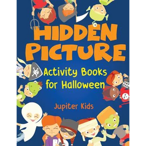 Hidden Picture Activity Books for Halloween - Paperback