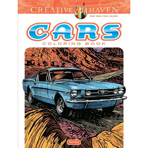 Creative Haven Cars Coloring Book - Paperback