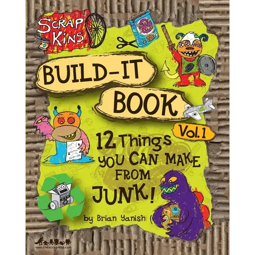 Scrap Kins Build-it Book Volume 1 - Paperback