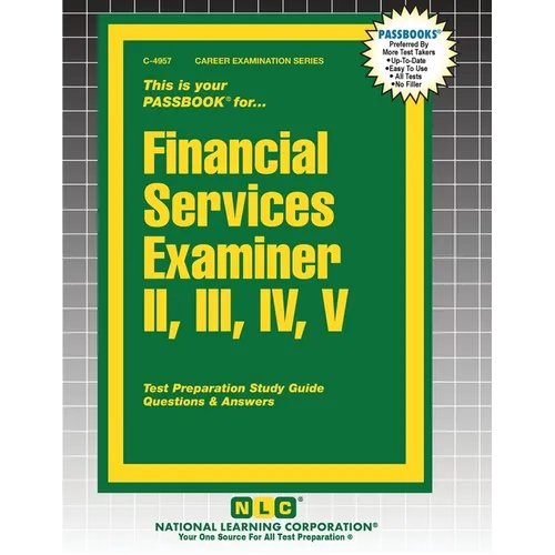 Financial Services Examiner II, III, IV, V - Paperback
