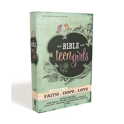 Bible for Teen Girls-NIV: Growing in Faith, Hope, and Love - Hardcover
