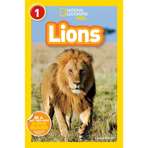 Lions (National Geographic Kids Readers, Level 1) - Paperback