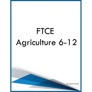 FTCE Agriculture 6-12 - Paperback