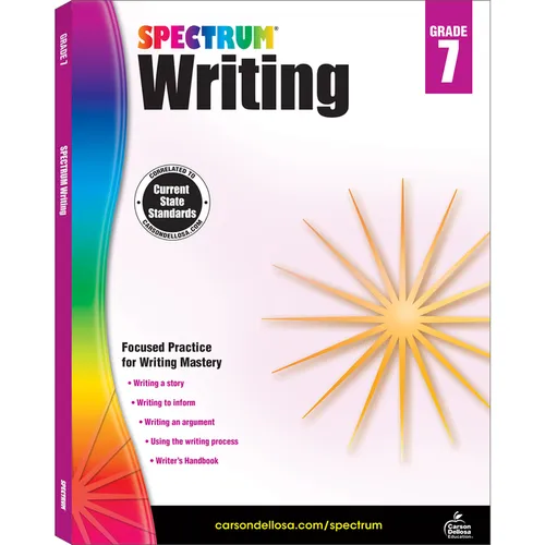Spectrum Writing, Grade 7: Volume 41 - Paperback