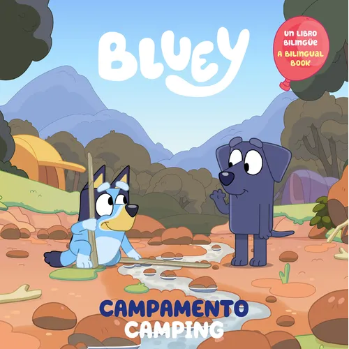 Bluey: Camping/Campamento (Bilingual English-Spanish Edition) - Paperback