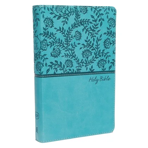 KJV, Deluxe Gift Bible, Imitation Leather, Green, Red Letter Edition - Imitation Leather