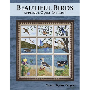Beautiful Birds: Applique Quilt Pattern - Paperback