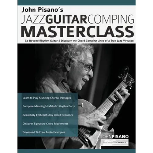 John Pisano's Jazz Guitar Comping Masterclass - Paperback