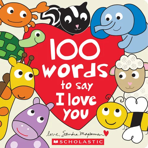 100 Words to Say I Love You - Board Book