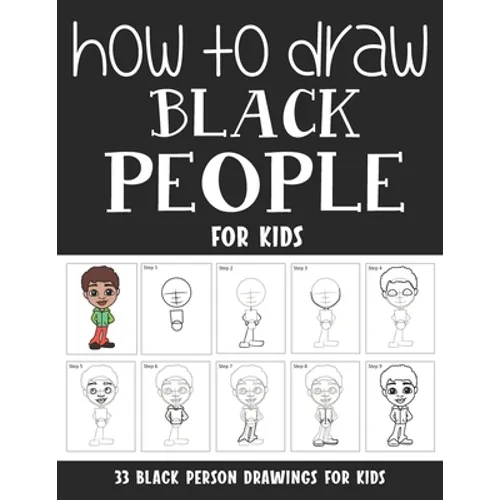 How to Draw Black People for Kids - Paperback