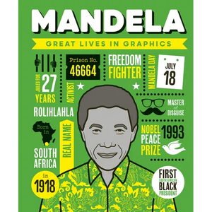 Great Lives in Graphics: Mandela - Hardcover