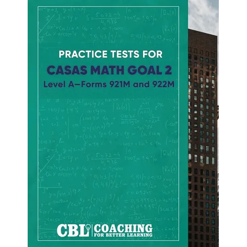 Practice Tests for Math GOAL 2 Level A―Forms 921M and 922M - Paperback