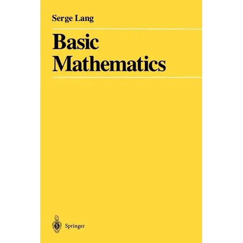 Basic Mathematics - Paperback