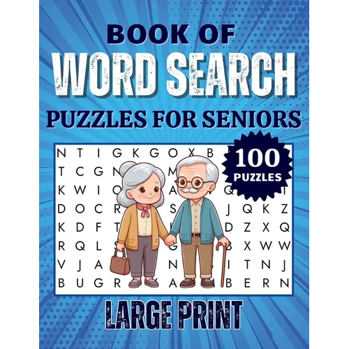 Book of Word Search Puzzles for Seniors - Paperback