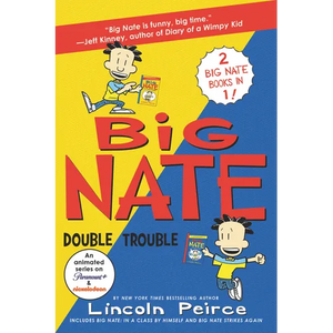 Big Nate: Double Trouble: In a Class by Himself and Strikes Again - Paperback