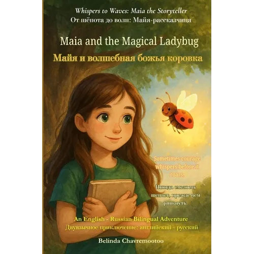 Maia and the Magical Ladybug (An English - Russian Bilingual Adventure): A gentle story of quiet bravery and the magic of being yourself - Paperback