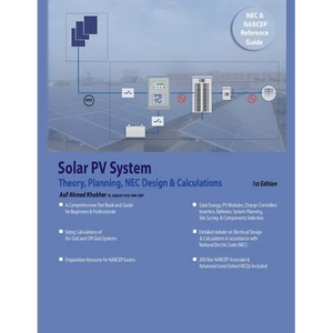 Solar PV System Theory, Planning, NEC Design & Calculations - Paperback