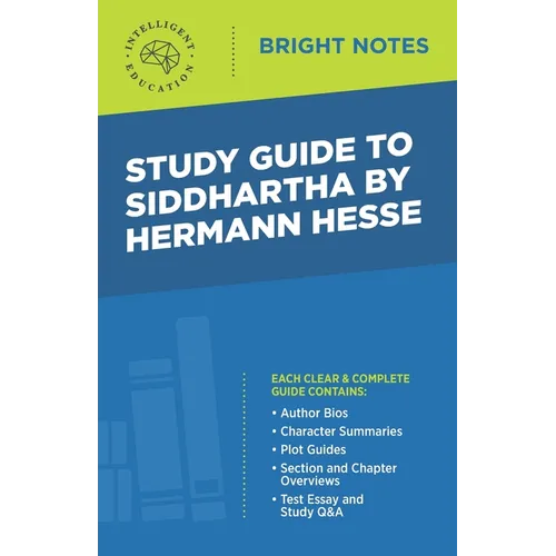 Study Guide to Siddhartha by Hermann Hesse - Paperback
