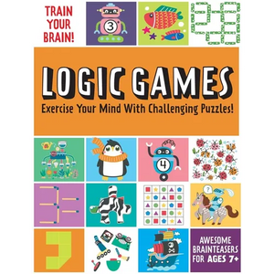 Train Your Brain: Logic Games - Paperback