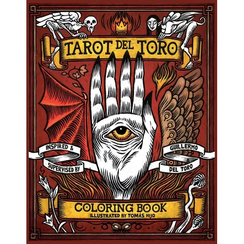 Tarot del Toro Coloring Book - Paperback