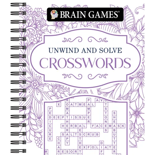 Brain Games - Unwind and Solve: Crosswords - Spiral