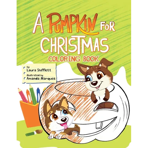 A Pumpkin for Christmas Coloring Book - Paperback