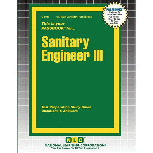 Sanitary Engineer III - Paperback
