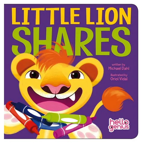 Little Lion Shares - Board Book