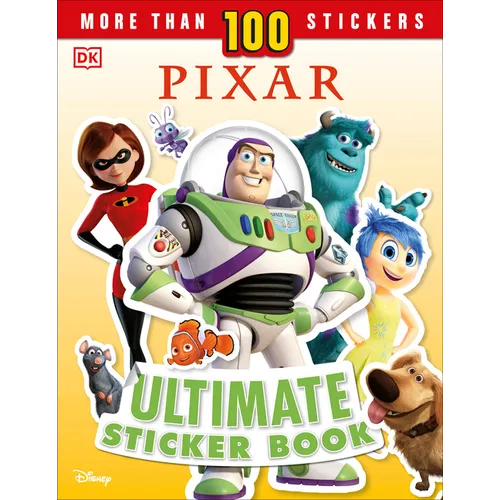 Disney Pixar Ultimate Sticker Book, New Edition - Paperback