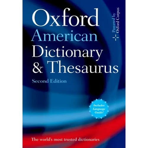 Oxford American Dictionary & Thesaurus, 2e - Hardcover