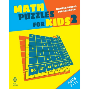 Math Puzzles for Kids 2: Number Blocks for Children - Paperback