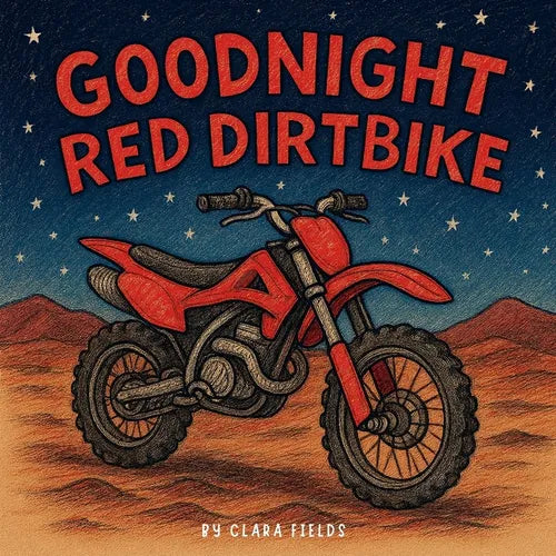 Goodnight Red Dirtbike: Dirtbike Book, Dirtbike Book For Kids, Dirtbike Bedtime Story - Paperback
