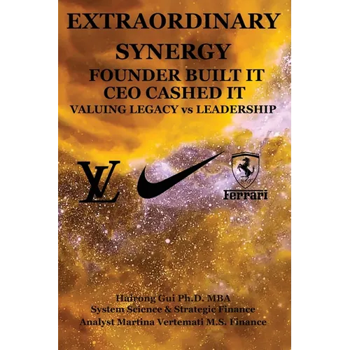 Extraordinary Synergy Founder Built It CEO Cashed It: Valuing Legacy vs. Leadership