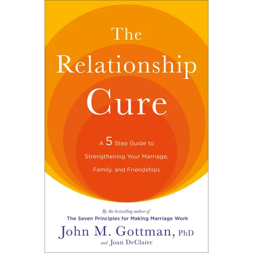 The Relationship Cure: A 5 Step Guide to Strengthening Your Marriage, Family, and Friendships - Paperback