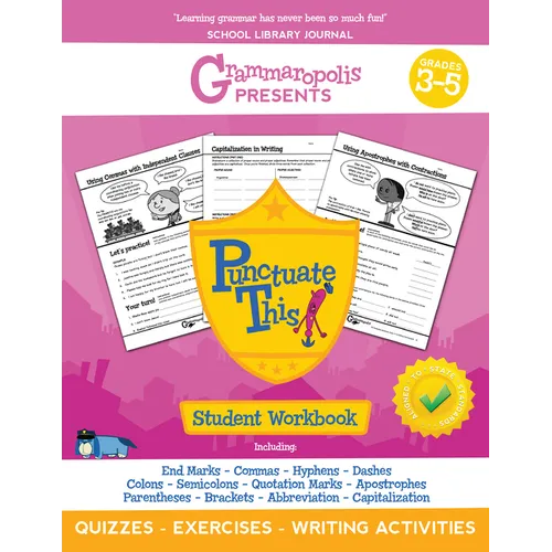 The Punctuation Workbook, Grades 3-5 - Paperback