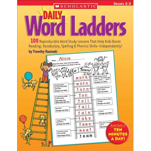 Daily Word Ladders: Grades 2-3 - Paperback