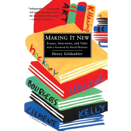 Making It New: Essays, Interviews & Talks - Paperback