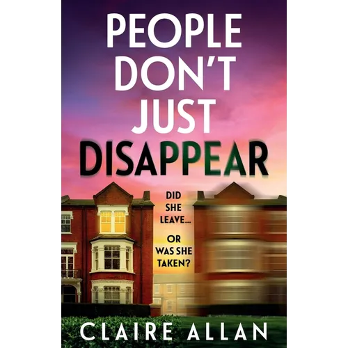 People Don't Just Disappear - Paperback