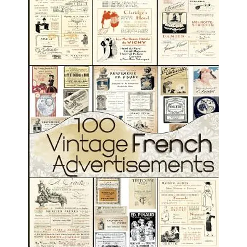 100 Vintage French Advertisements - Paperback