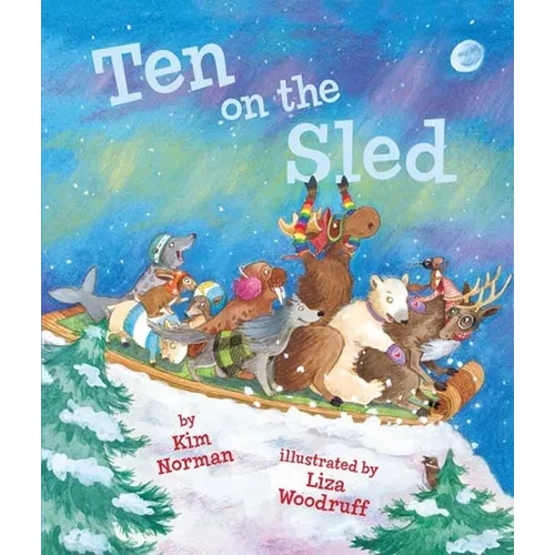 Ten on the Sled - Board Book