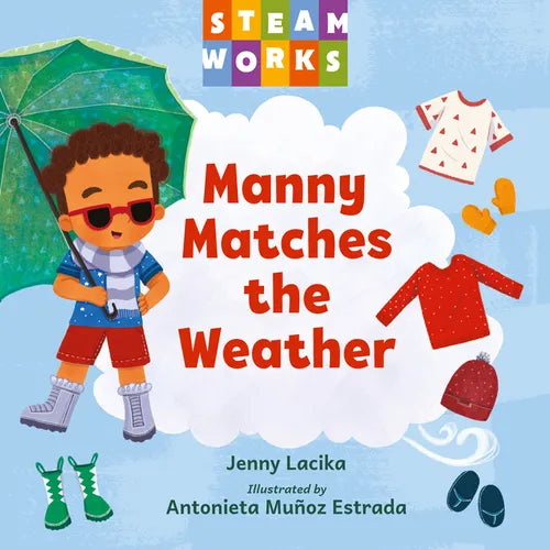 Manny Matches the Weather - Board Book